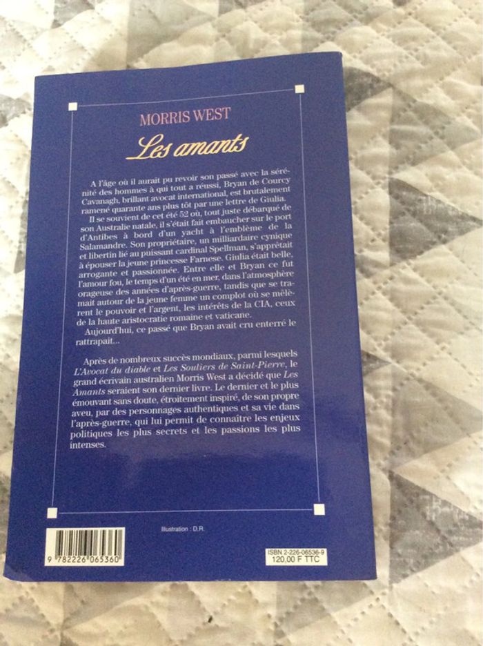 #les amants Morris West - photo numéro 4