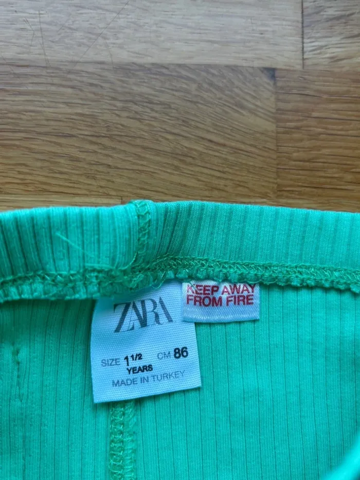 Legging Zara 18 mois 86 cms mixte - photo numéro 2