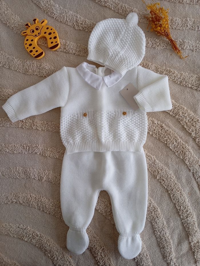 Ensemble bébé blanc