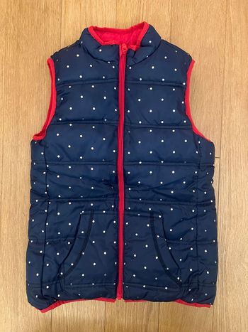 Vends doudoune sans manche réversible épaisse sergent major 10 ans très bon état