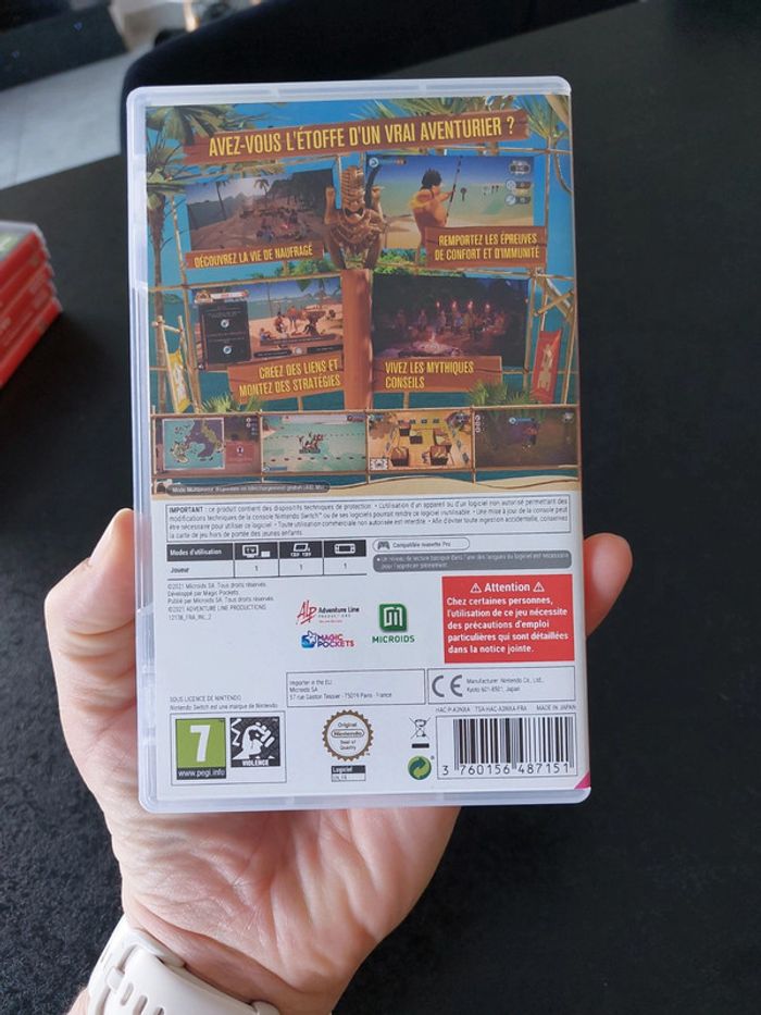 Koh-lanta "les aventuriers" Nintendo Switch - photo numéro 2