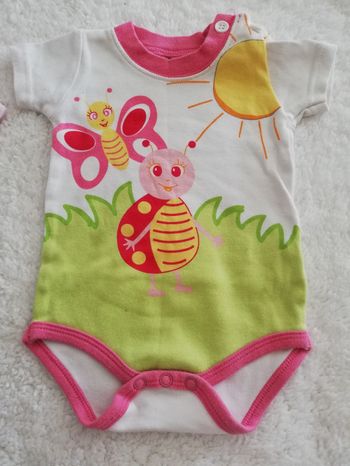 Bodie fille 3 mois coccinelle rose