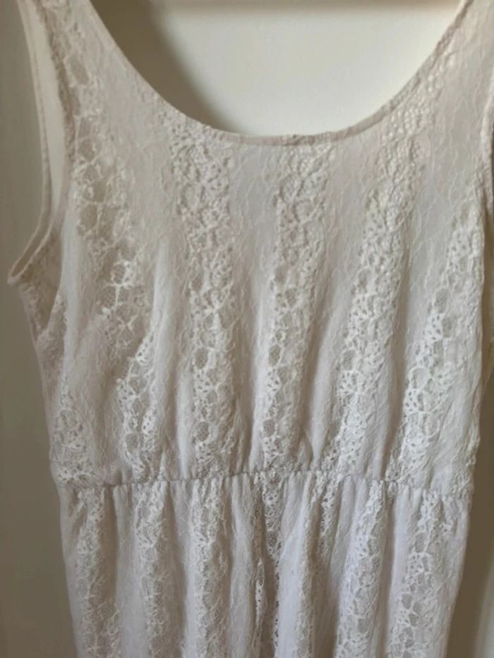 Robe blanche Only Taille L - photo numéro 3