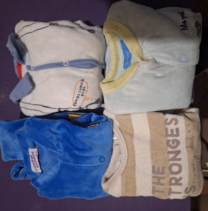 Lot de pyjamas velours - photo numéro 3