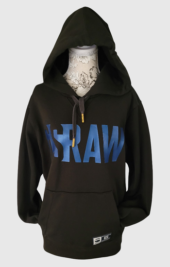 Sweat capuche G-Star Raw Originals noir et bleu Taille L/XL