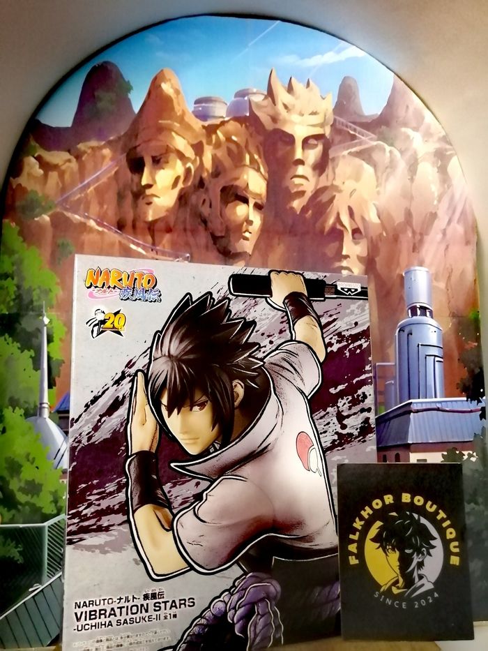 Naruto Shippuden - Figurine Sasuke Uchiha Vibration Stars - banpresto - photo numéro 2