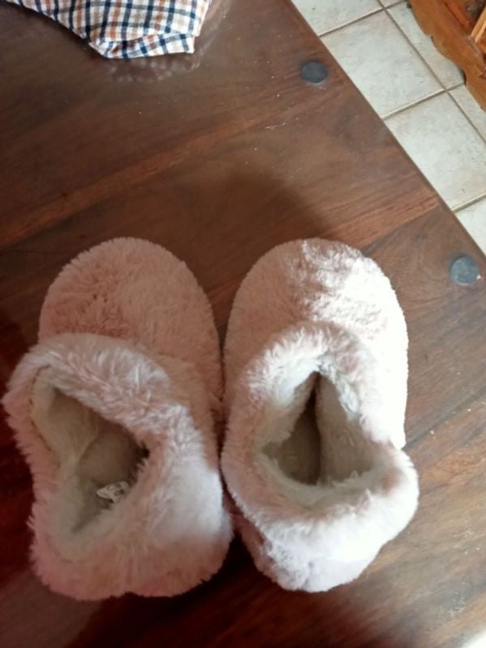 Chaussons fourrés