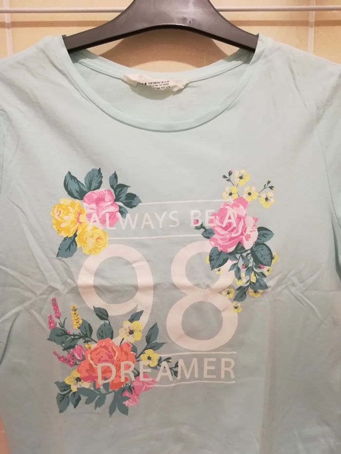 Tee-shirt Neuf T12/14 ans - V92B - photo numéro 2