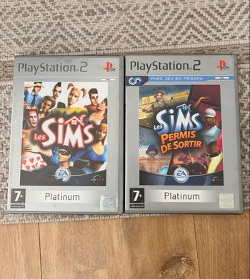 Jeux ps2 les sims 