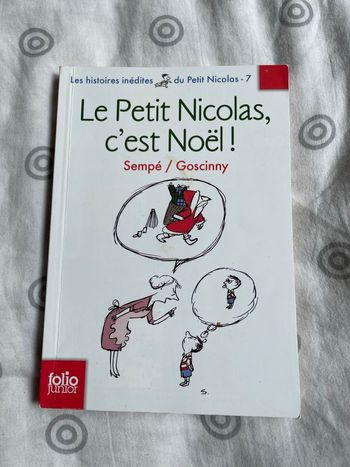 Livre le petit Nicolas c’est Noël