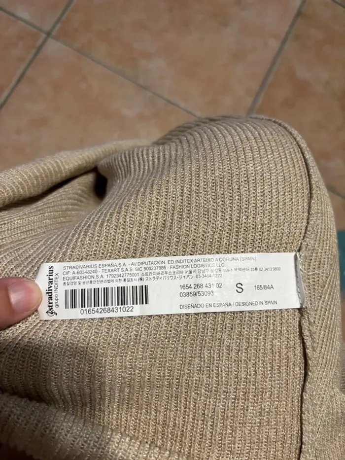 Pull stradivarius beige - photo numéro 3