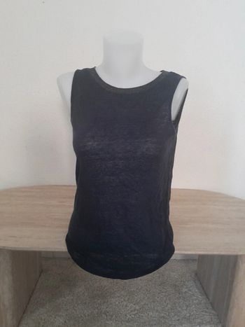 Débardeur 💫Naf Naf 💫Col doré 💫taille 38-M