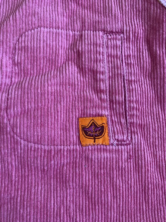 Robe vieux rose en velours Okaidi 3 ans - photo numéro 3