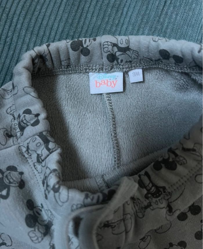 Pantalon Disney molletonné 9 mois jogging Disney - photo numéro 2