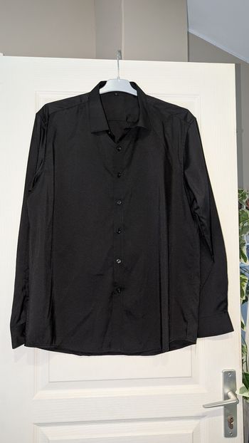 Chemise fluide noire taille L