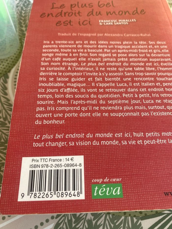 Livre Le plus bel endroit du monde est ici - Francesc Miralles - photo numéro 3