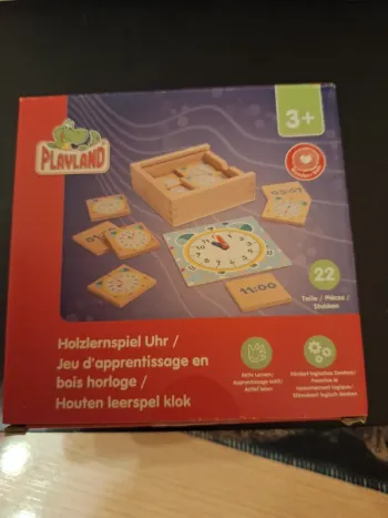 Jeux d'apprentissage en bois