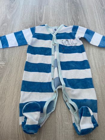 Pyjama marinière petit bateau 6 mois