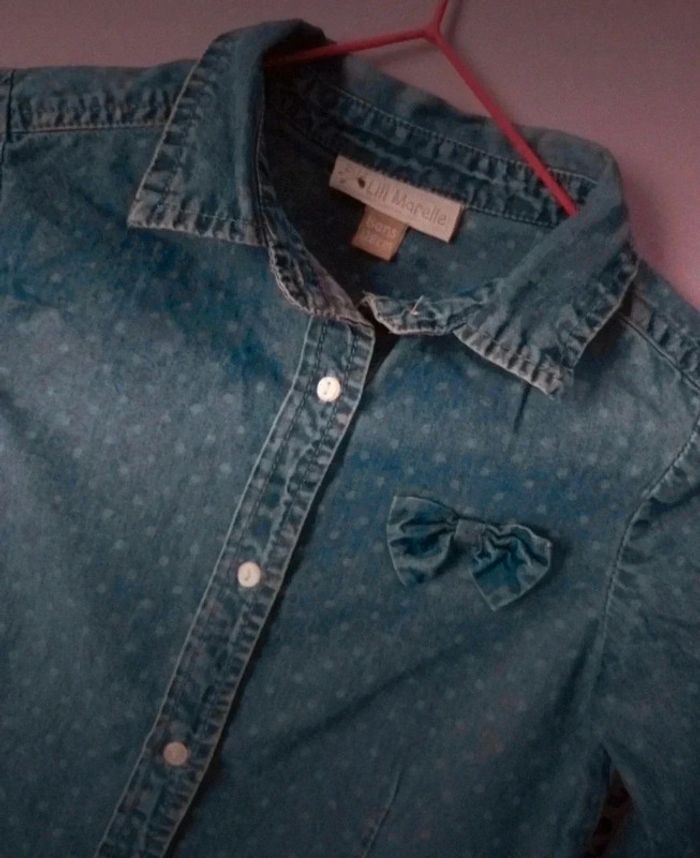 Chemise jean Lili Marelle 8 ans - photo numéro 2
