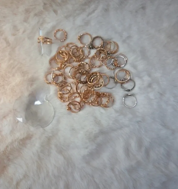Lot de 60 bagues 💍
