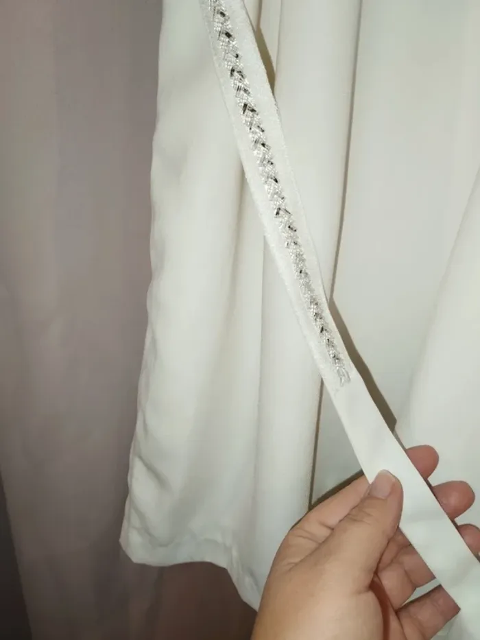 Robe blanche elora taille 44 - photo numéro 3