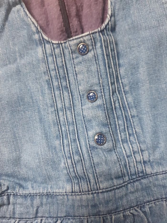Robe en jeans 3 pommes 18 mois - photo numéro 2