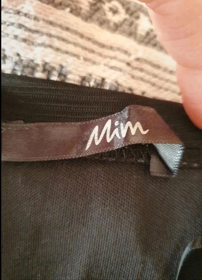 Robe bustier noir paillettes mim taille 34 - photo numéro 5