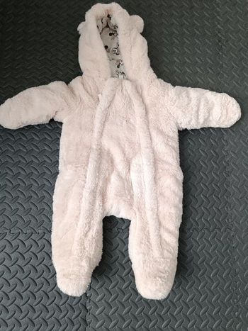 Combi pilote fourrure minnie