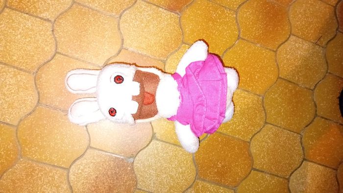 Petite peluche lapin cretins