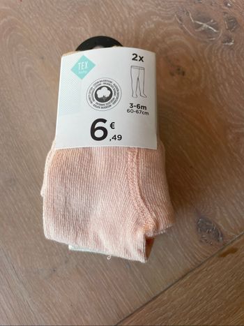 Collants bébé taille 3-6 mois