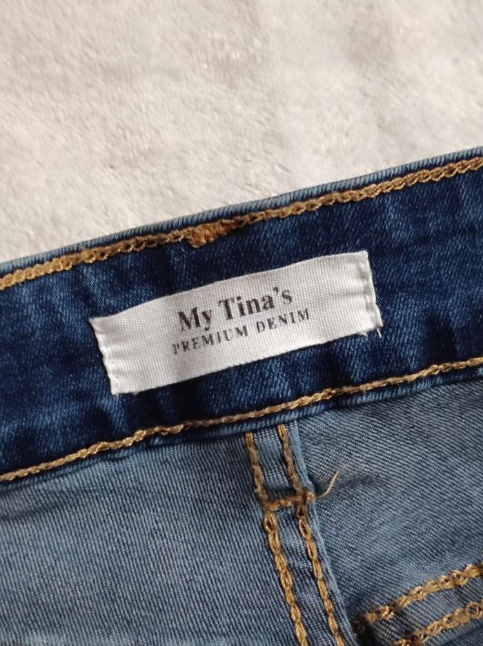 Jean évasé jambes larges taille M - photo numéro 3