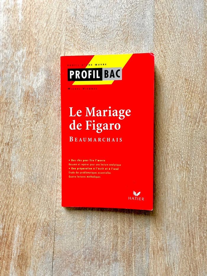 Beaumarchais, Le Mariage de Figaro - Profil Bac - Hatier