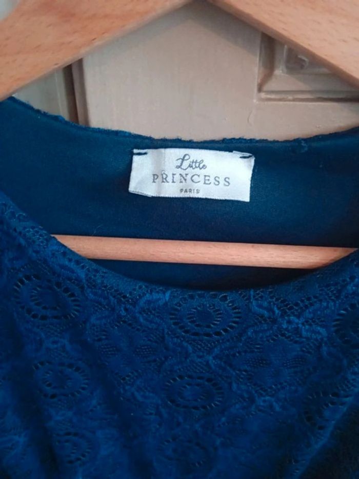 Robe en dentelle bleu - Little Princess - 5 ans - photo numéro 2