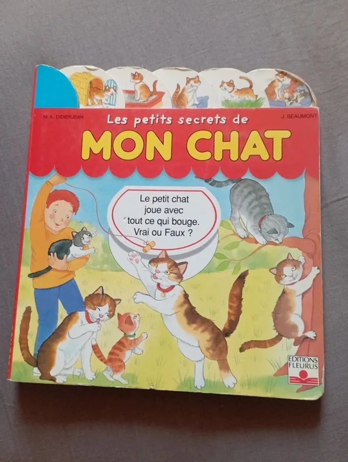 Livre les petits secret de mon chat