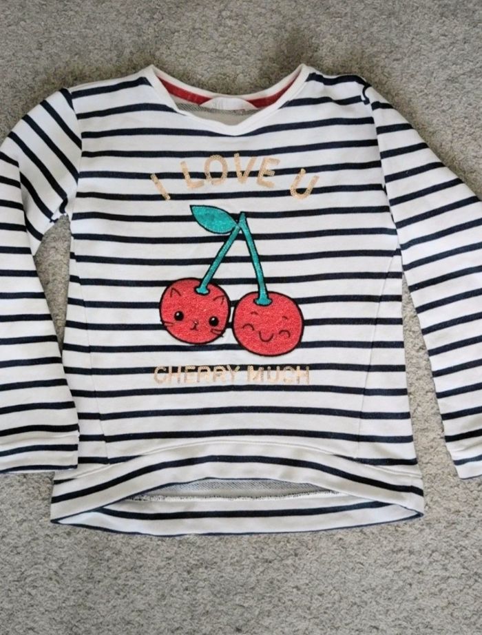 Lot de 7 pulls et blouses fille - photo numéro 9
