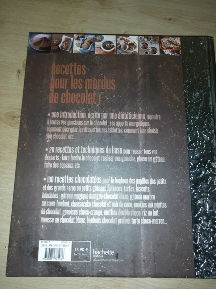 Livre recette choco addict 150 recettes anti déprime - photo numéro 6