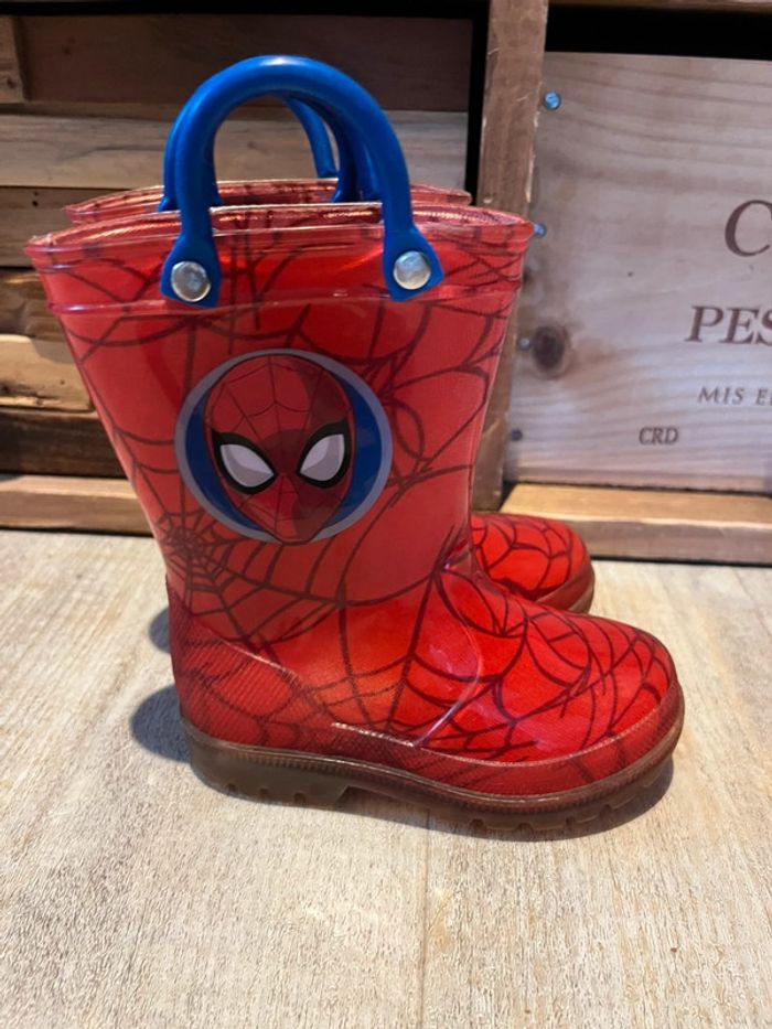 Bottes de pluie spiderman - photo numéro 4