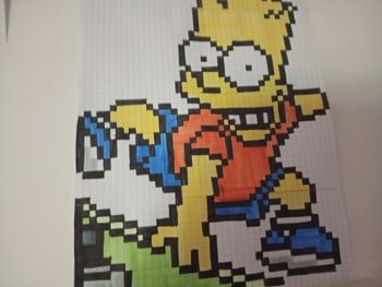 PIXEL ART MART SIMPSON