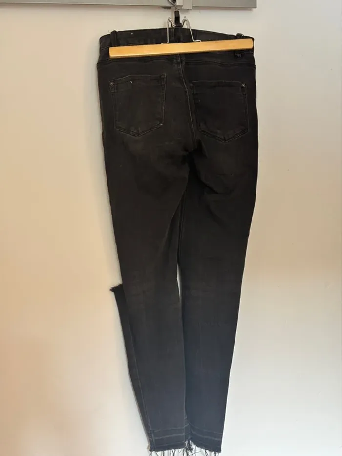 Jeans noir taille basse Pimkie taille XS - photo numéro 2