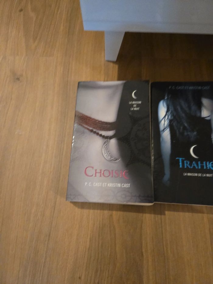 Lot de 3 livres la maison de la nuit marquée trahie choisie - photo numéro 2