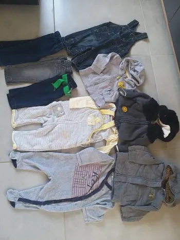 Lot de vêtements hiver garçon en 9 mois