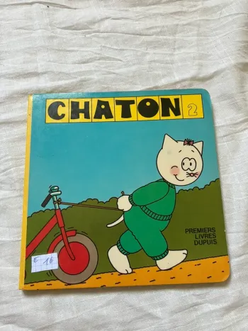 Livre bébé – Chaton 2 – Mes premiers livres Éditions Dupuis