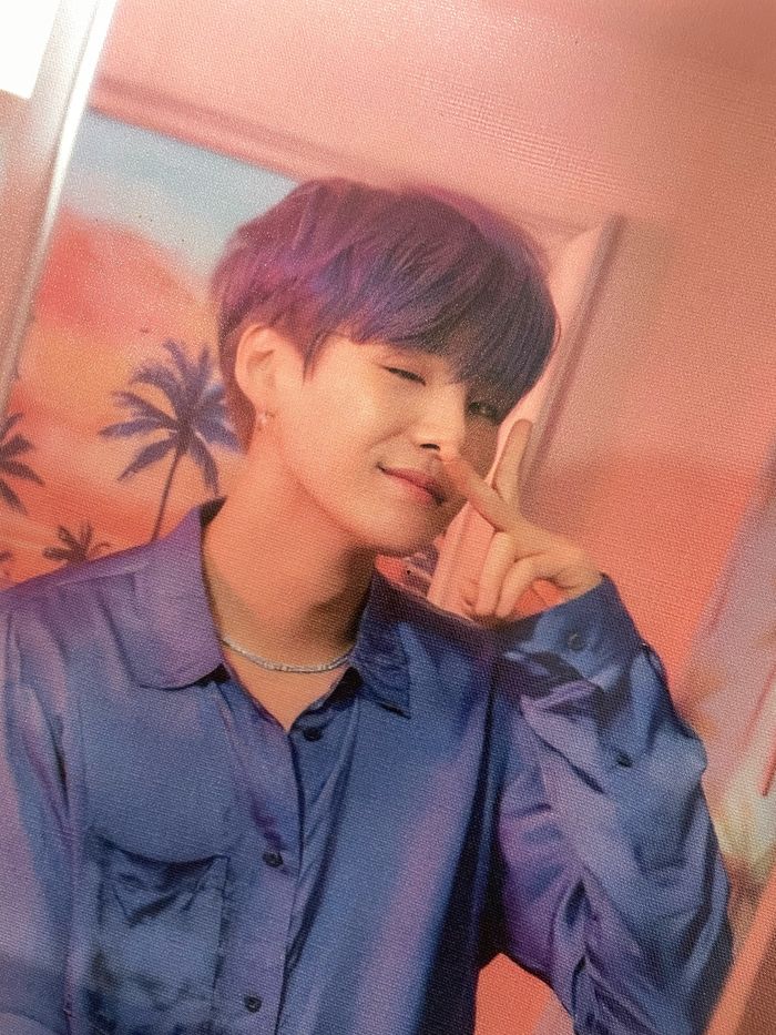 tableau canvas toile yoongi bts suga - photo numéro 2