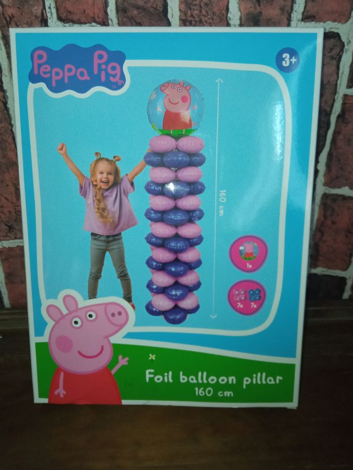 Tour de ballons Peppa pig