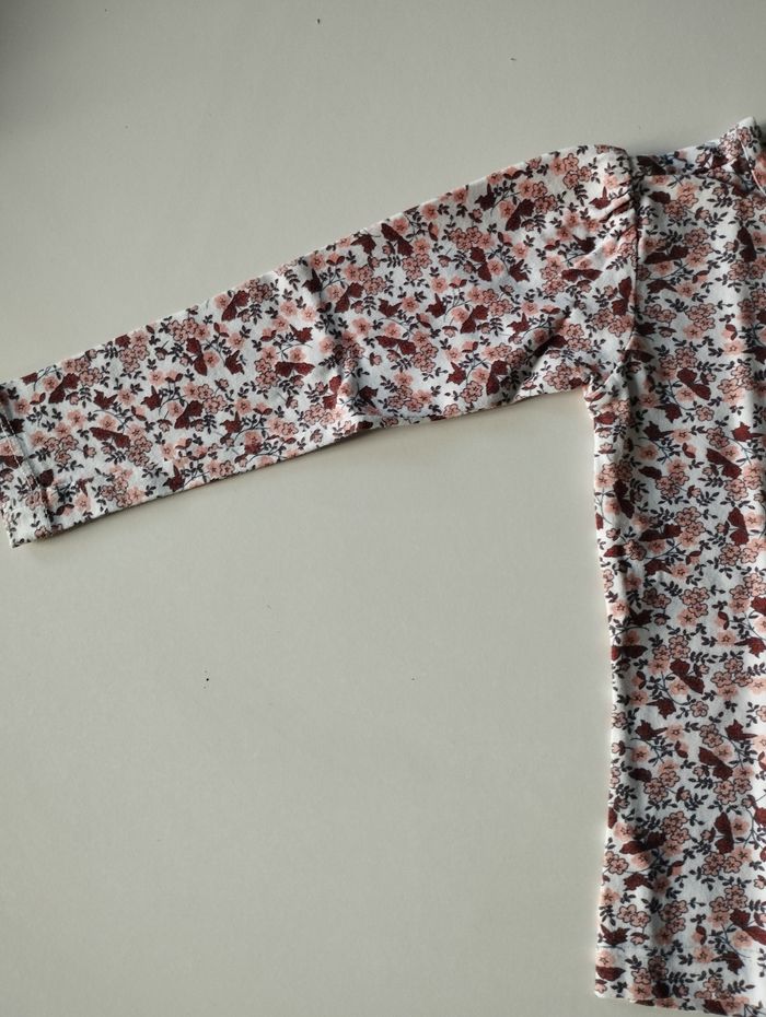 Tee shirt manches longues fille 92 cm - photo numéro 2