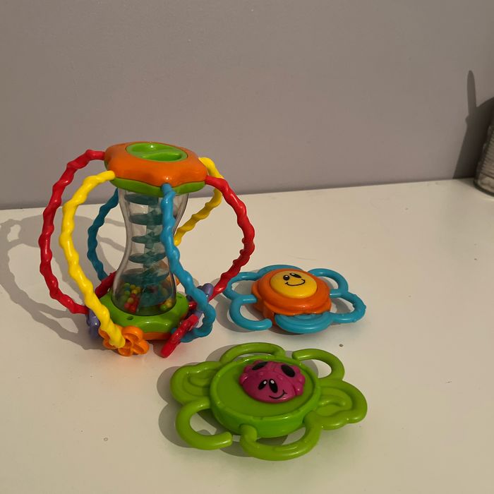 Hochets bébé (lot de 3)