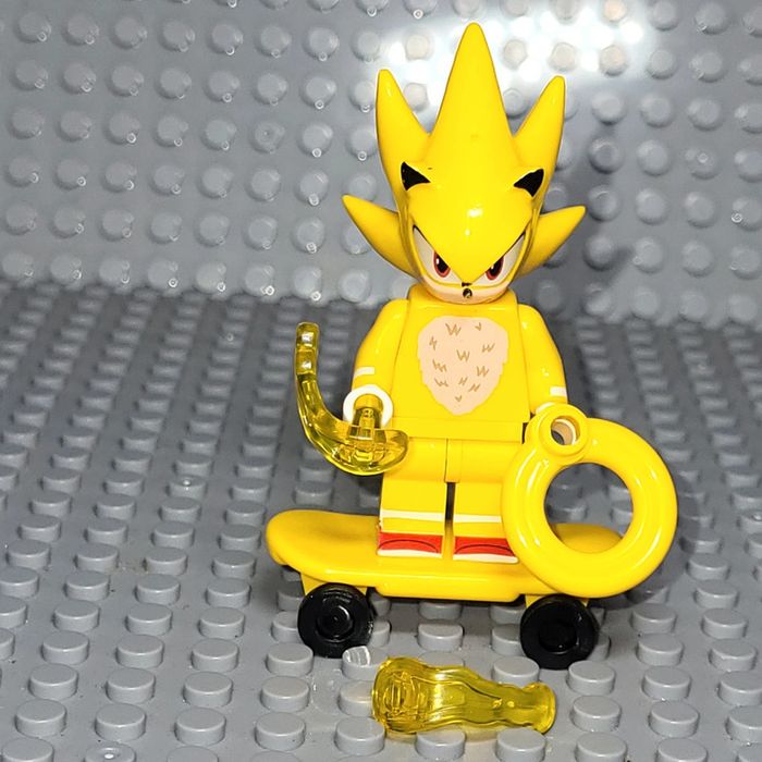 Minifigure / Figurine 🎮 Sonic The Hedgehog 🪙 Super Sonic