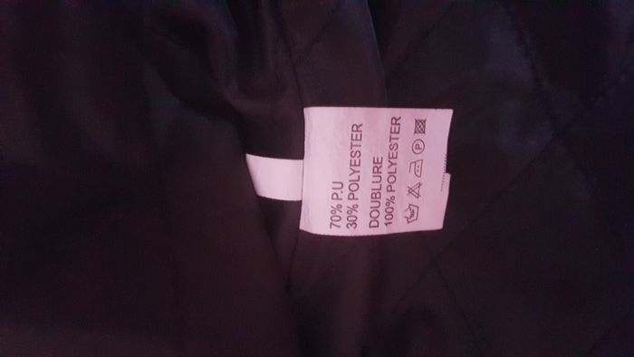 Veste aspect cuir femme 54 noire Saturne - photo numéro 5