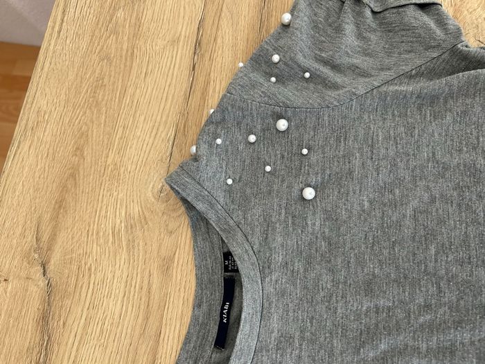 T-Shirt manches courtes gris femme taille M Kiabi - photo numéro 2