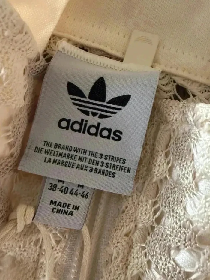 ADIDAS originals veste de survêtement blanche - photo numéro 3